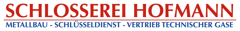 Logo Schlosserei Hofmann Schrift