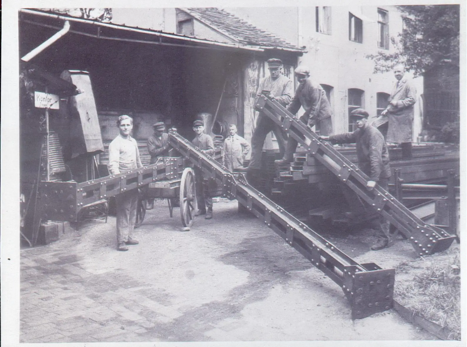 Trägerkonstruktion 1929