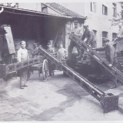 Trägerkonstruktion 1929